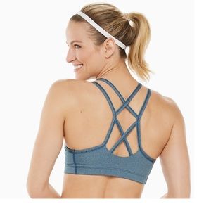 Nike Low Impact Strappy Sports Bra - Grey